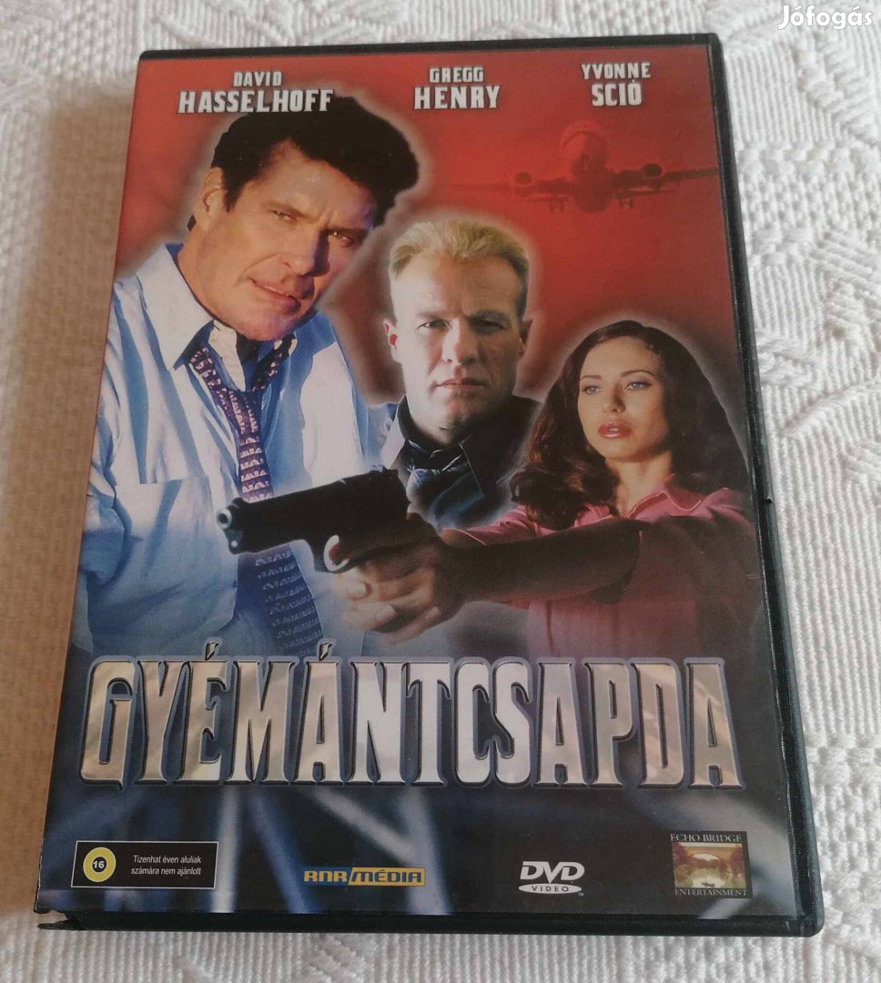 Gyémántcsapda DVD Film Akciófilm David Hasselhoff