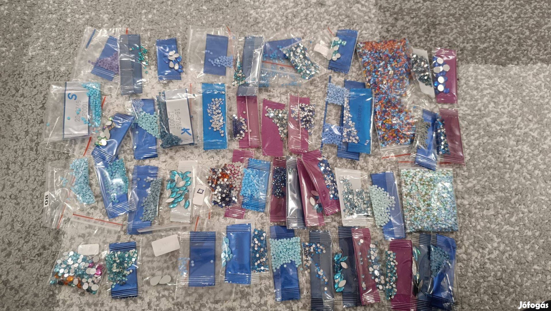 Gyémántszemes kirakó alapanyag