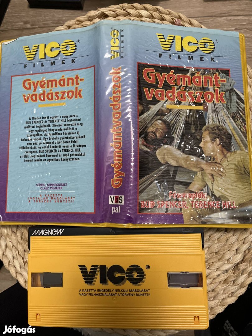 Gyémántvadászok vhs vico