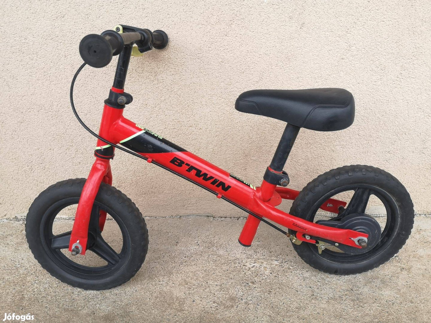 Gyerek Btwin MTB Runride 520 futókerékpár, 10 " kerekekkel