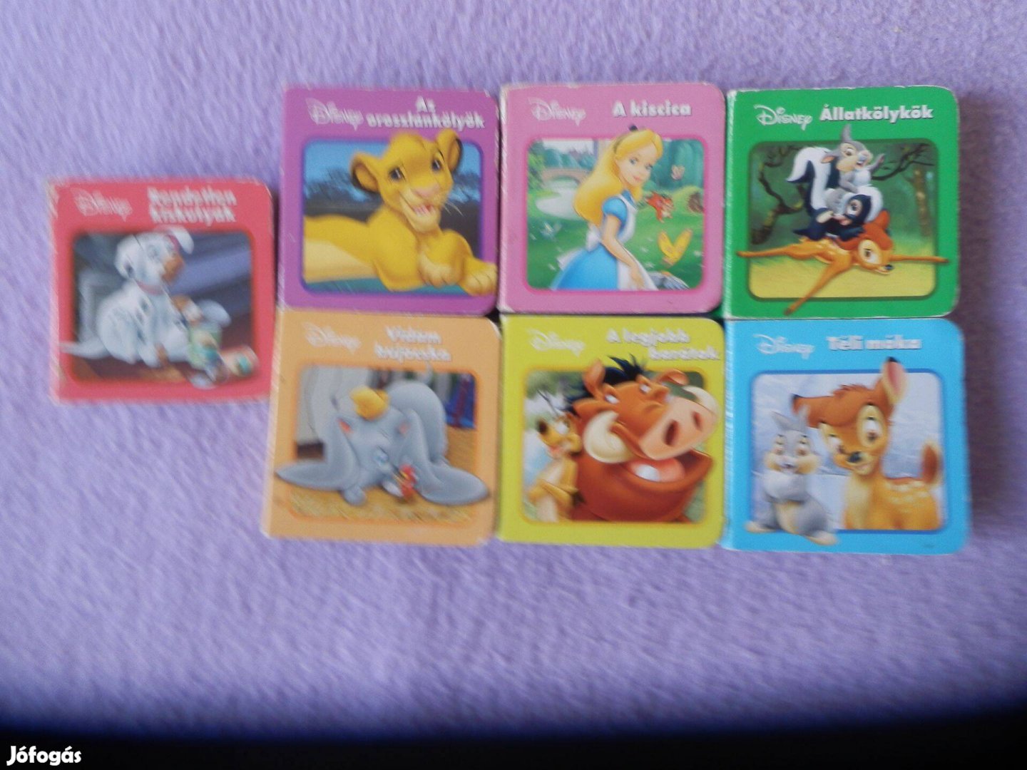 Gyerek Disney mini könyvek