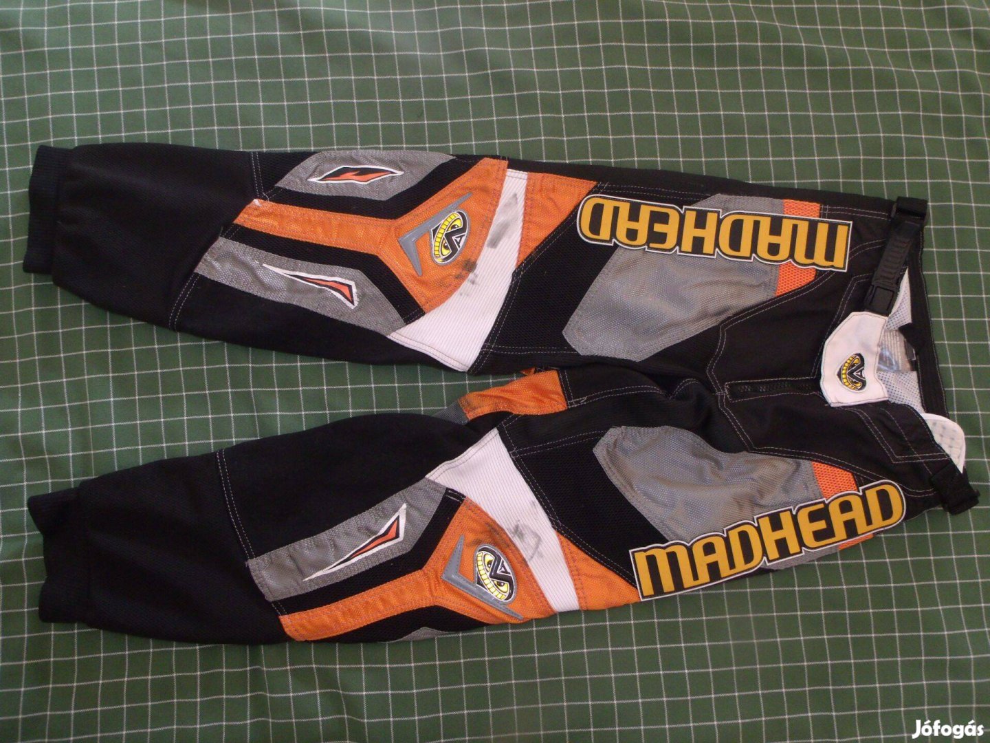 Gyerek S méret Madhead cross MTB dirt nadrág, derék 60cm