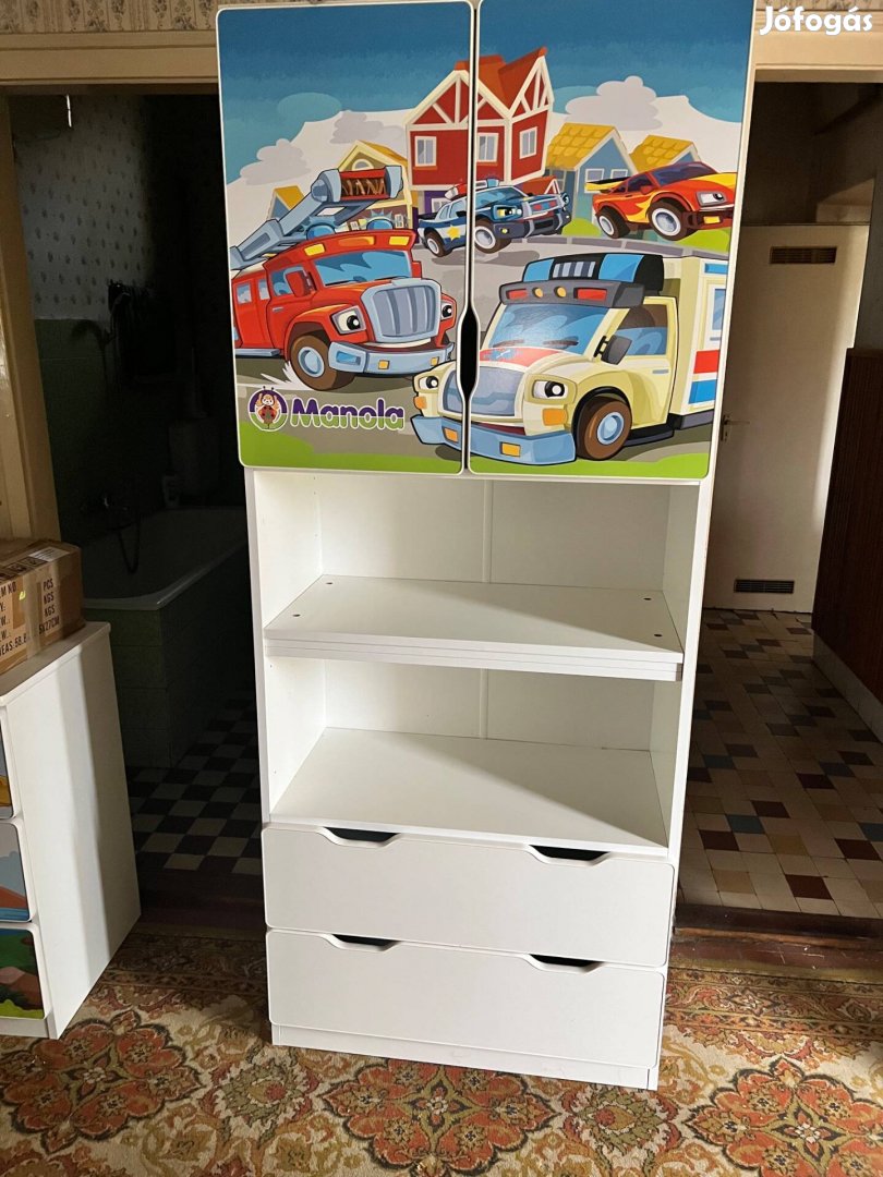 Gyerek élvédett szobabútor szett
