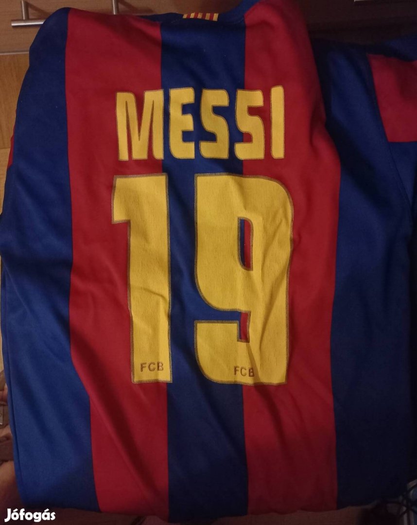 Gyerek focimez, Messi replika (Barcelona 2007/08)