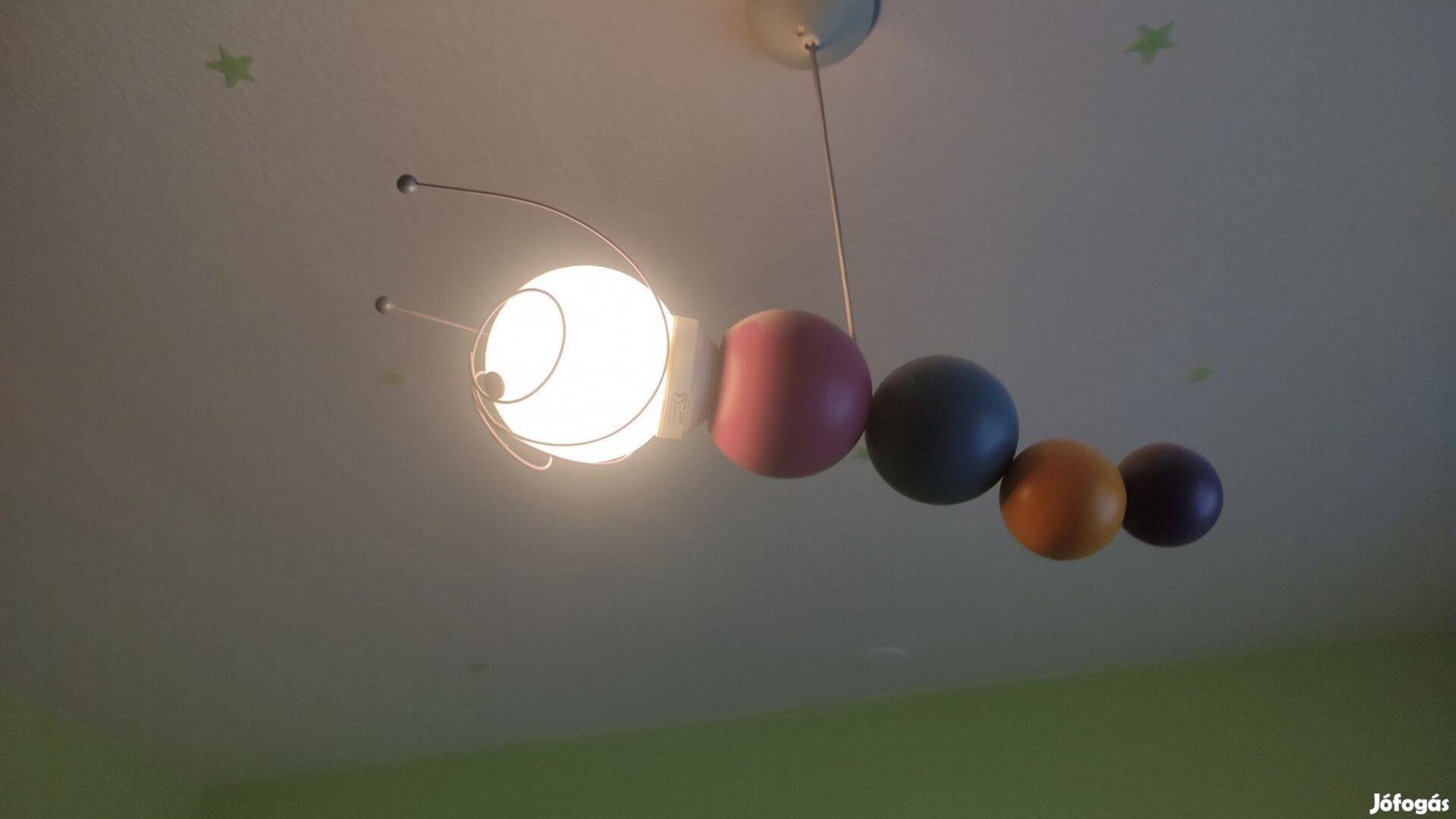 Gyerek hernyó csillár eladó mókás