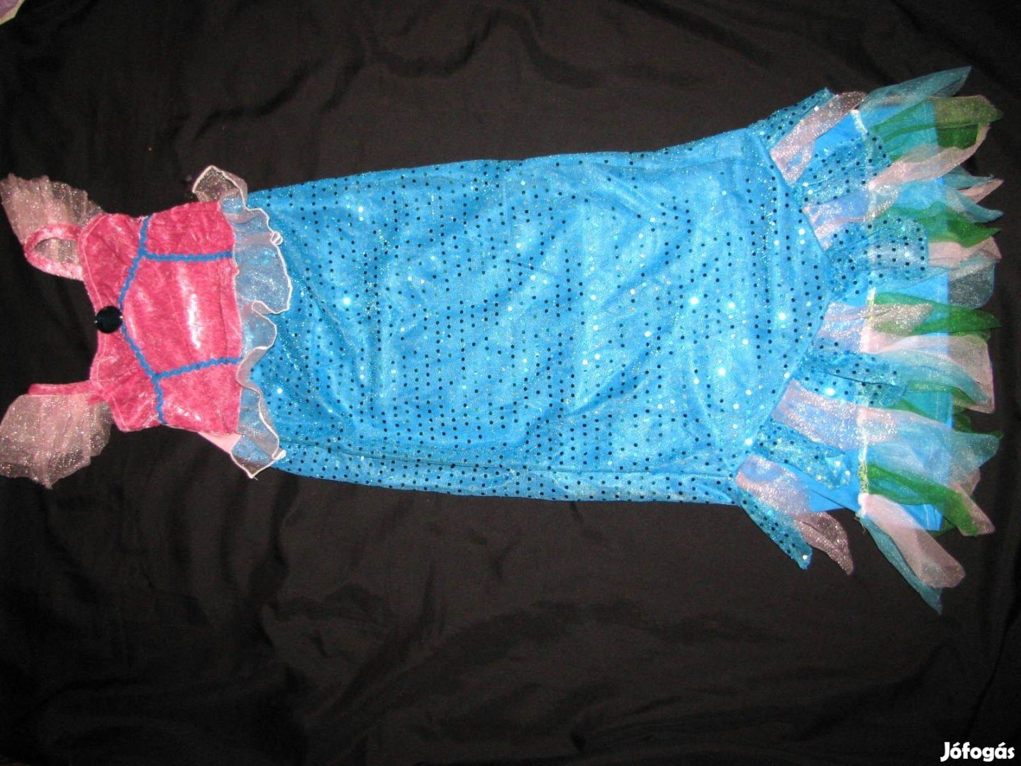 Gyerek jelmez Sellő 5-7 évre csillogós gyönyörű új