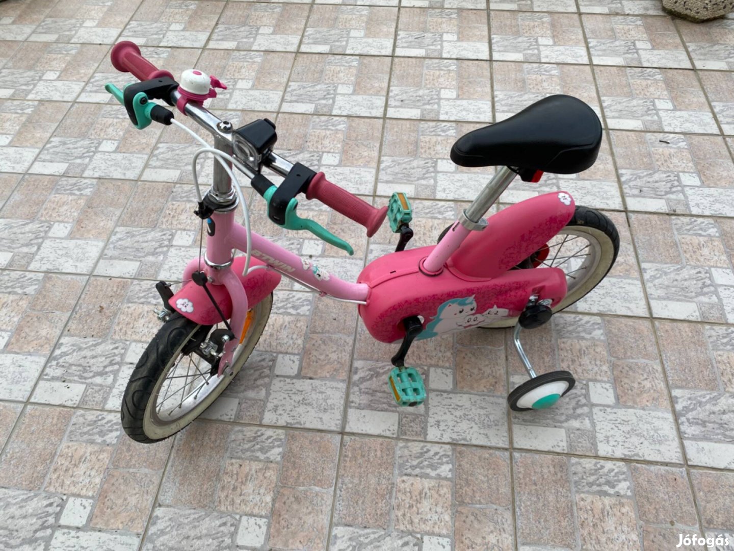 Gyerek kerékpár Btwin Unicorn 500 14 3-5 éveseknek