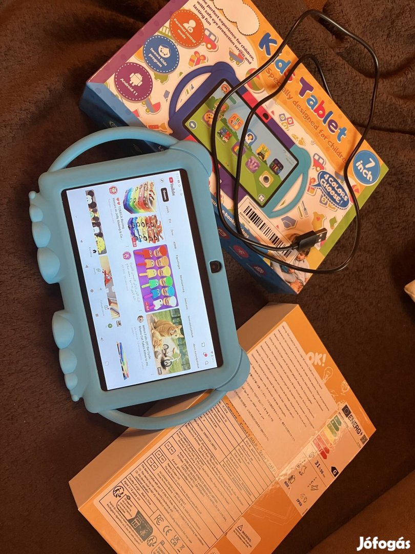 Gyerek kids tablet 7" 7 inch android új 