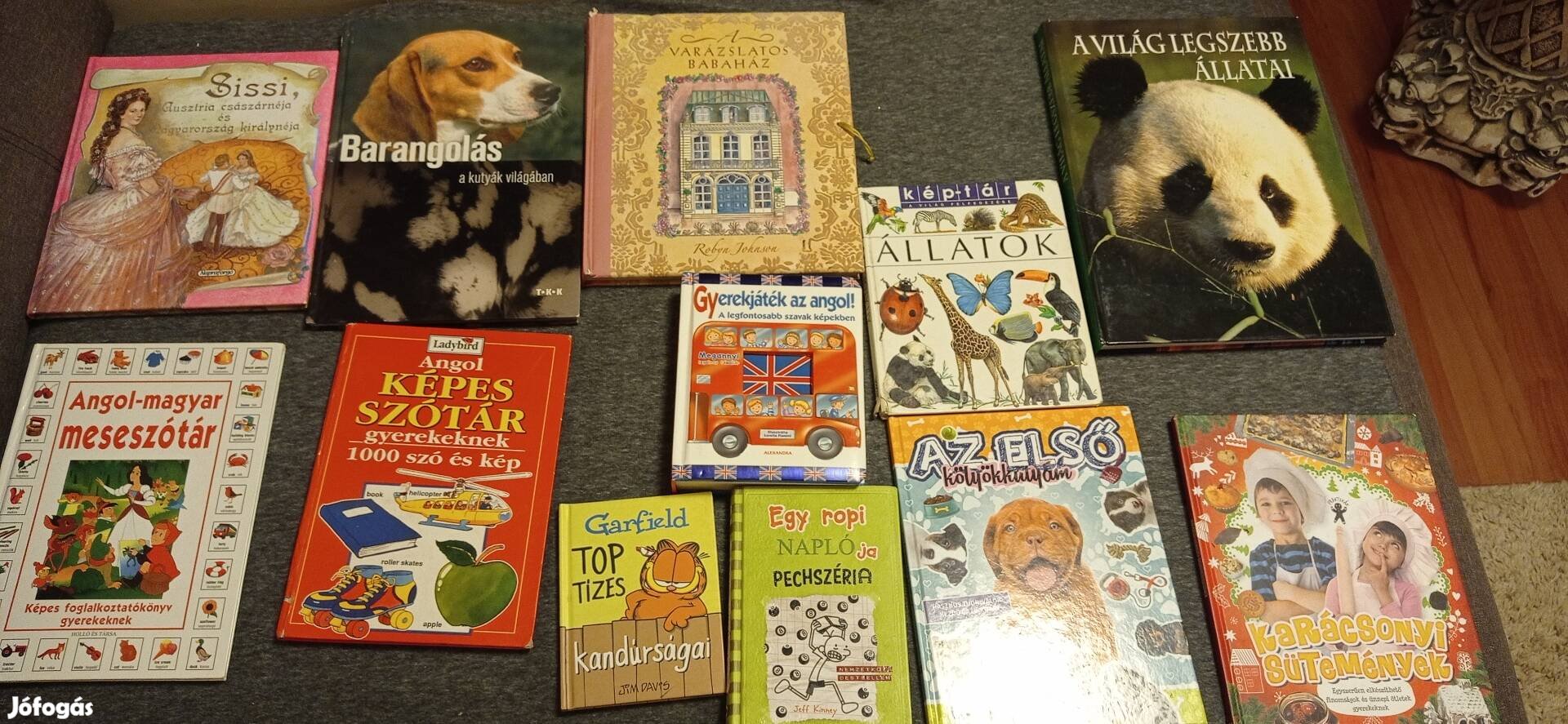 Gyerek könyv csomag egyben eladó ismeretterjesztő,mese,angol stb