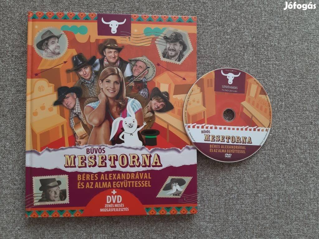 Gyerek könyv és DVD - Bűvös mesetorna