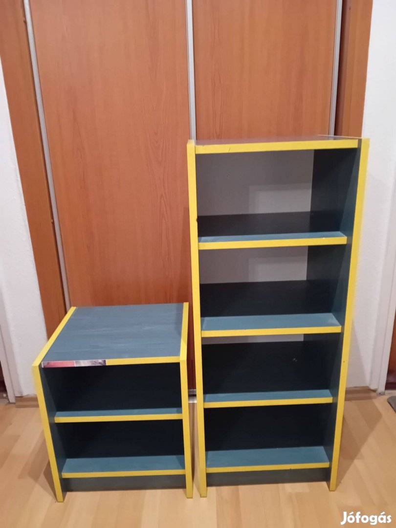 Gyerek könyvespolc/hálószobaszekrény
