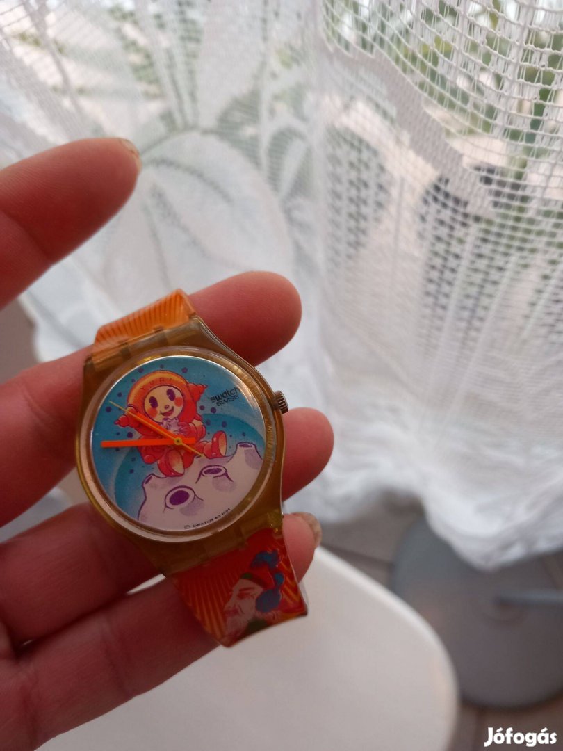 Gyerek lányos karóra Svájci márkája Swatch