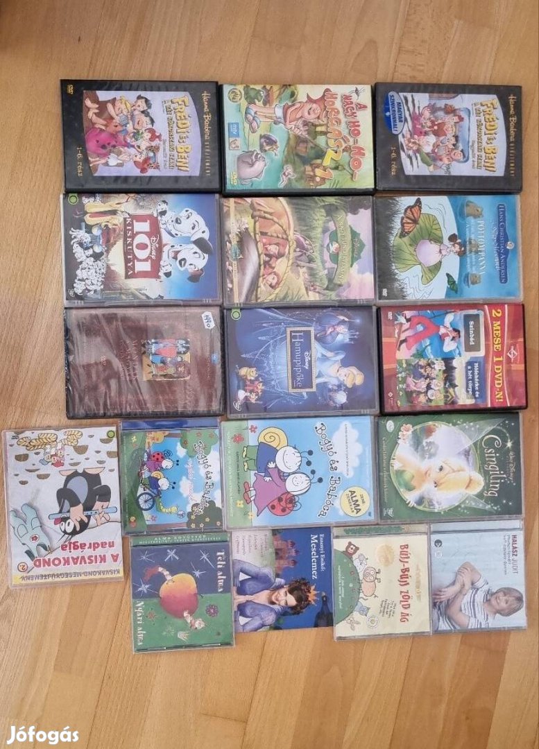 Gyerek mese CD-k és DVD-k eladók!