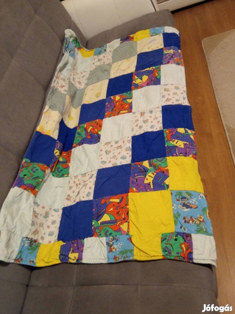 Gyerek patchwork ágytakaró