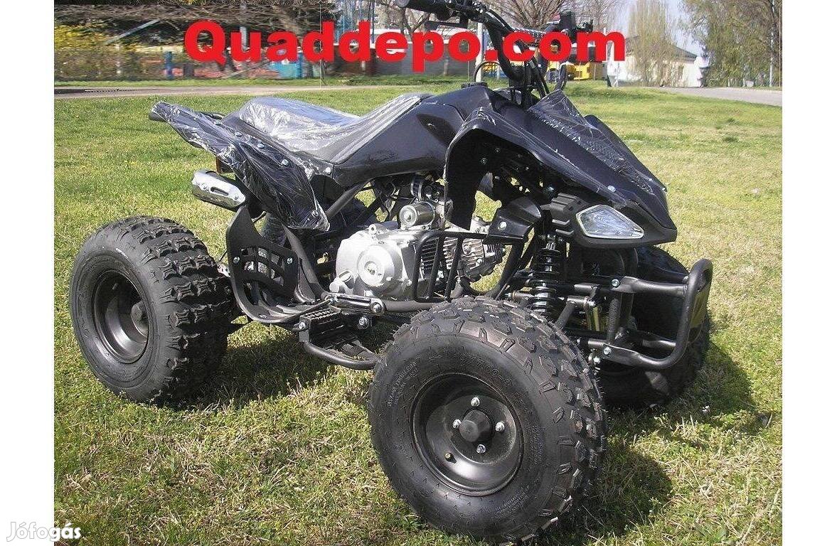 Gyerek quad Kxd 004 Ranger 125cc fekete színű