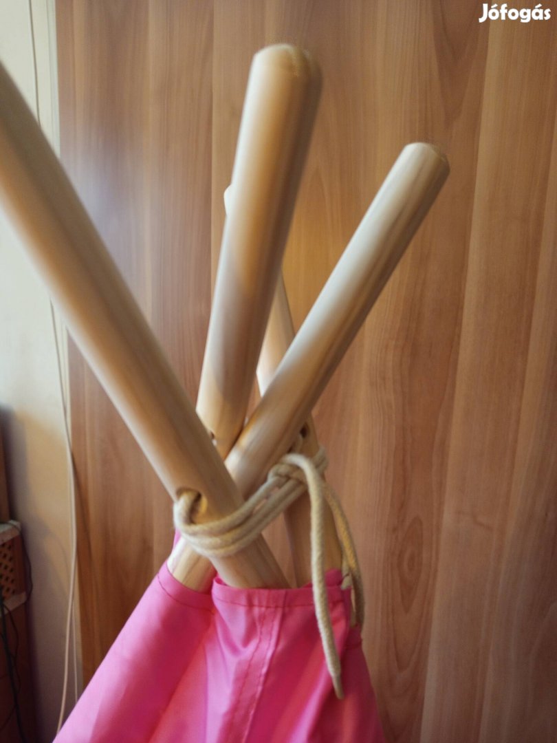 Gyerek sátor fa vázas új