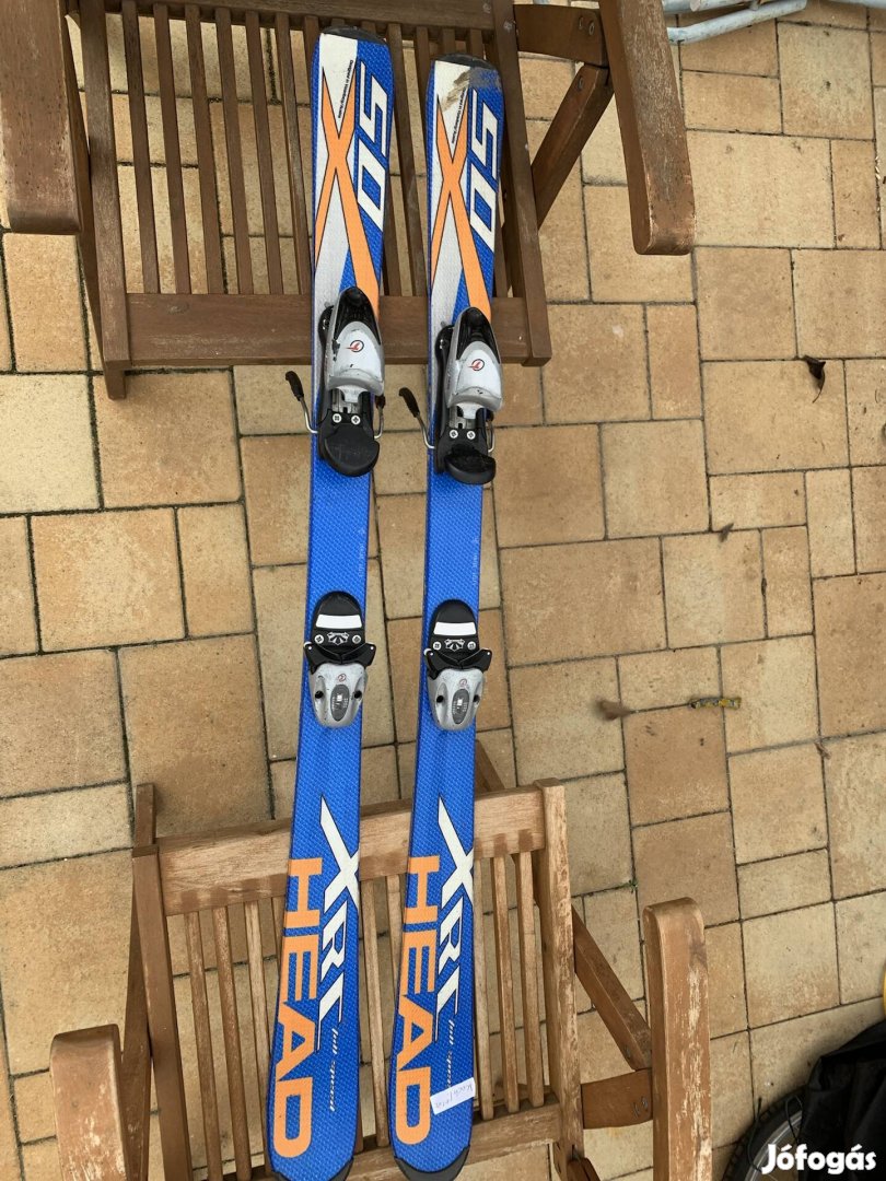 Gyerek síléc Head Xrc 125 cm frissen élezvewaxolva