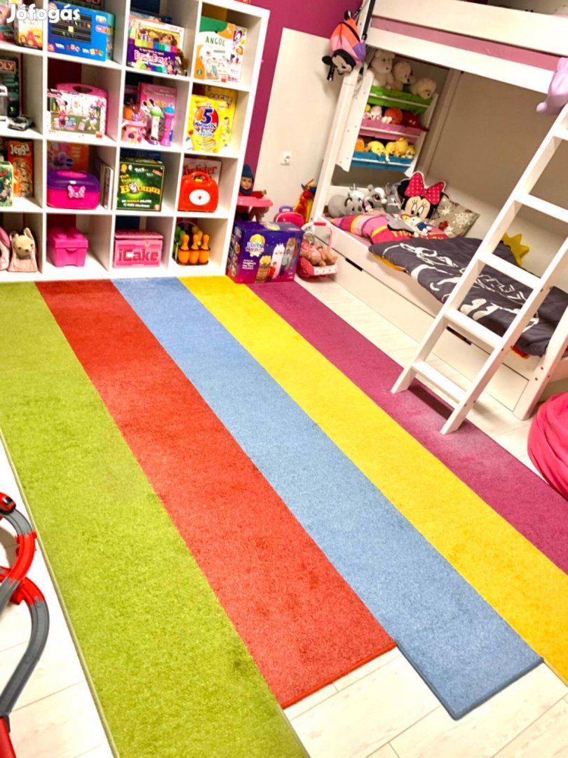Gyerek szoba szőnyeg színes extra egyedi