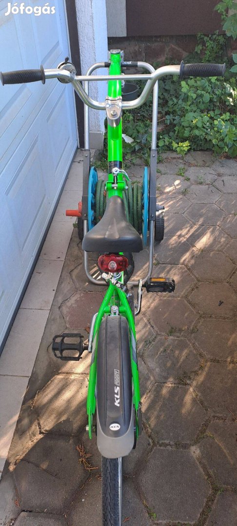 Gyerek tandem utánfutó