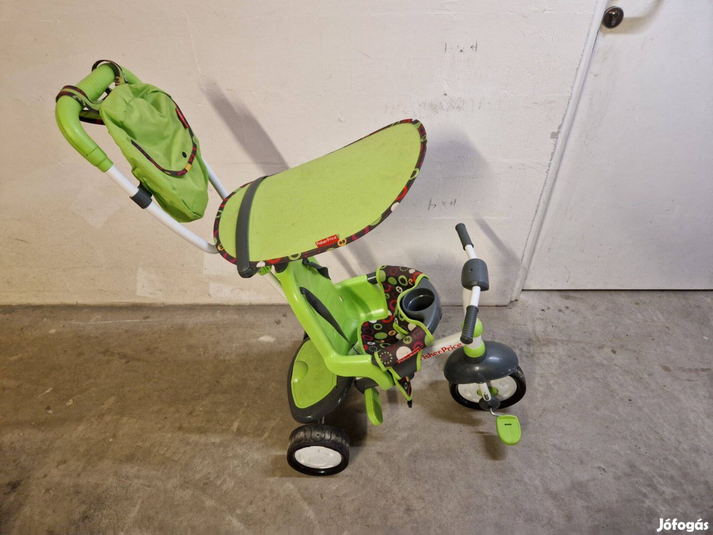 Gyerek tricikli - Fisher-Price Charisma Smart Trike (zöld)