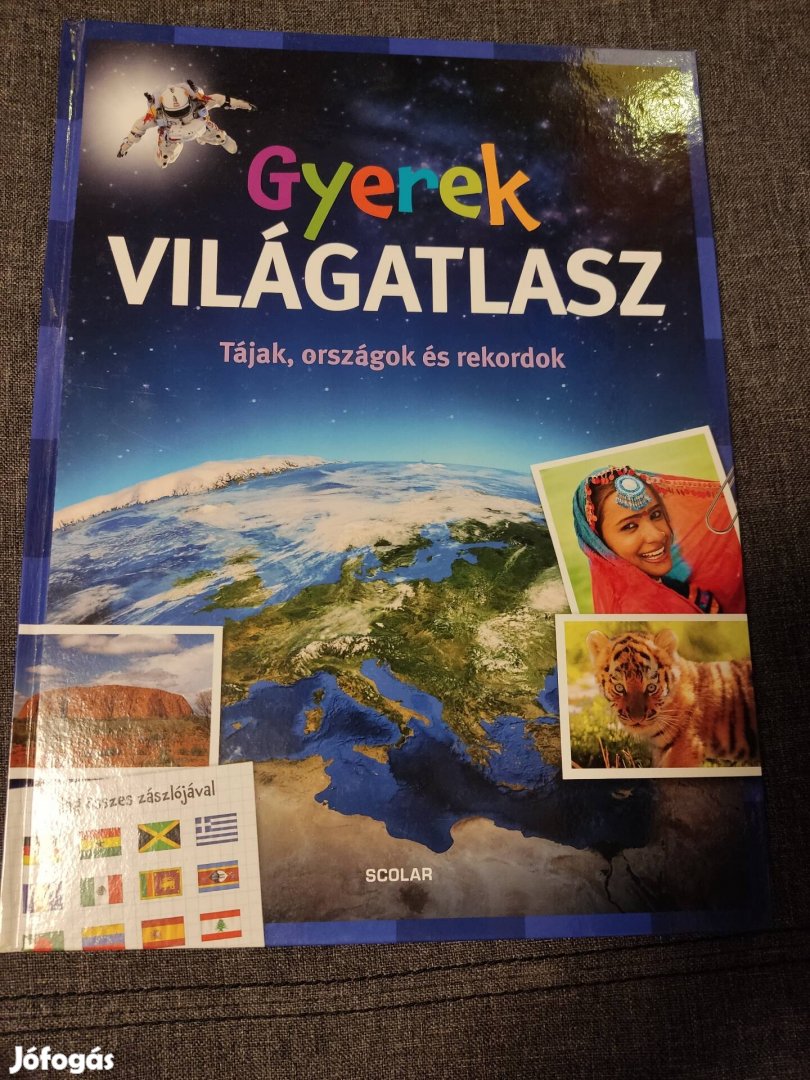 Gyerek világatlasz - Tájak, országok és rekordok