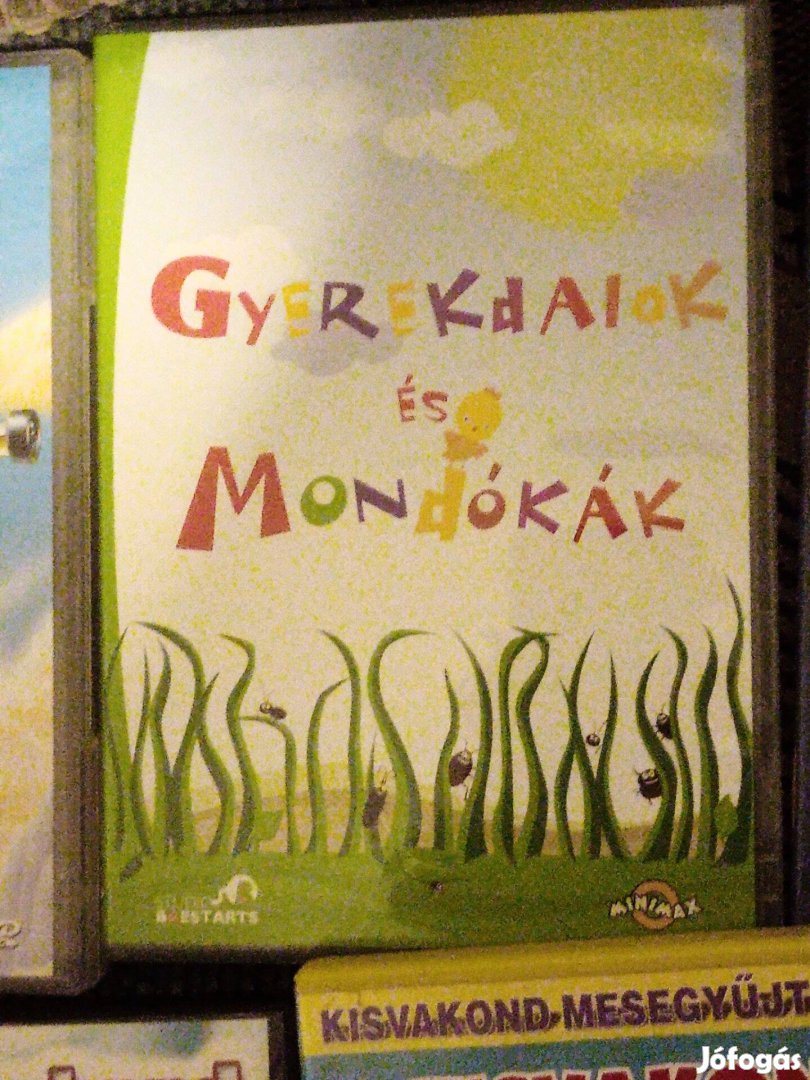 Gyerekdalok és Mondókák - DVD 1500ft óbuda