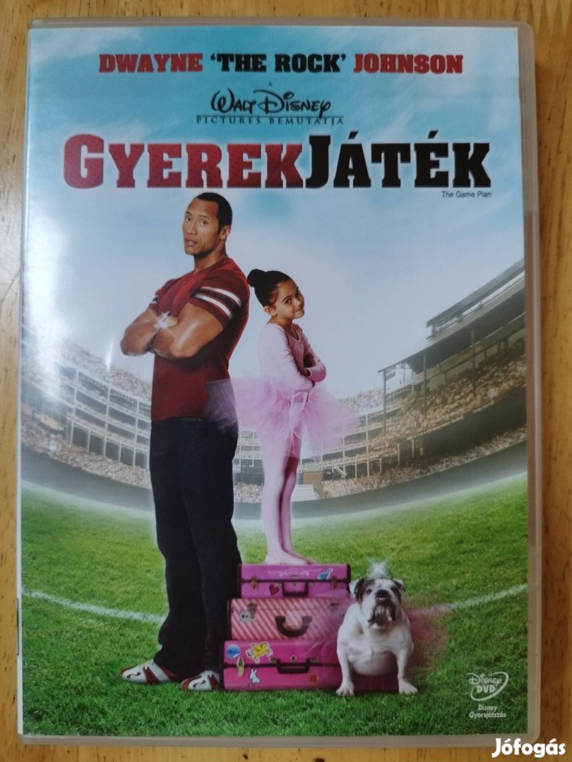 Gyerekjáték dvd Dwayne Johnson 