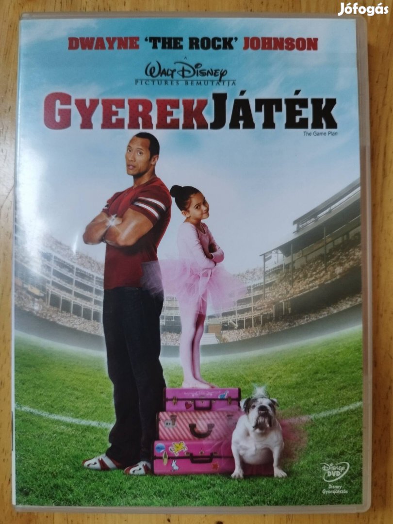 Gyerekjáték újszerű dvd Dwayne Johnson