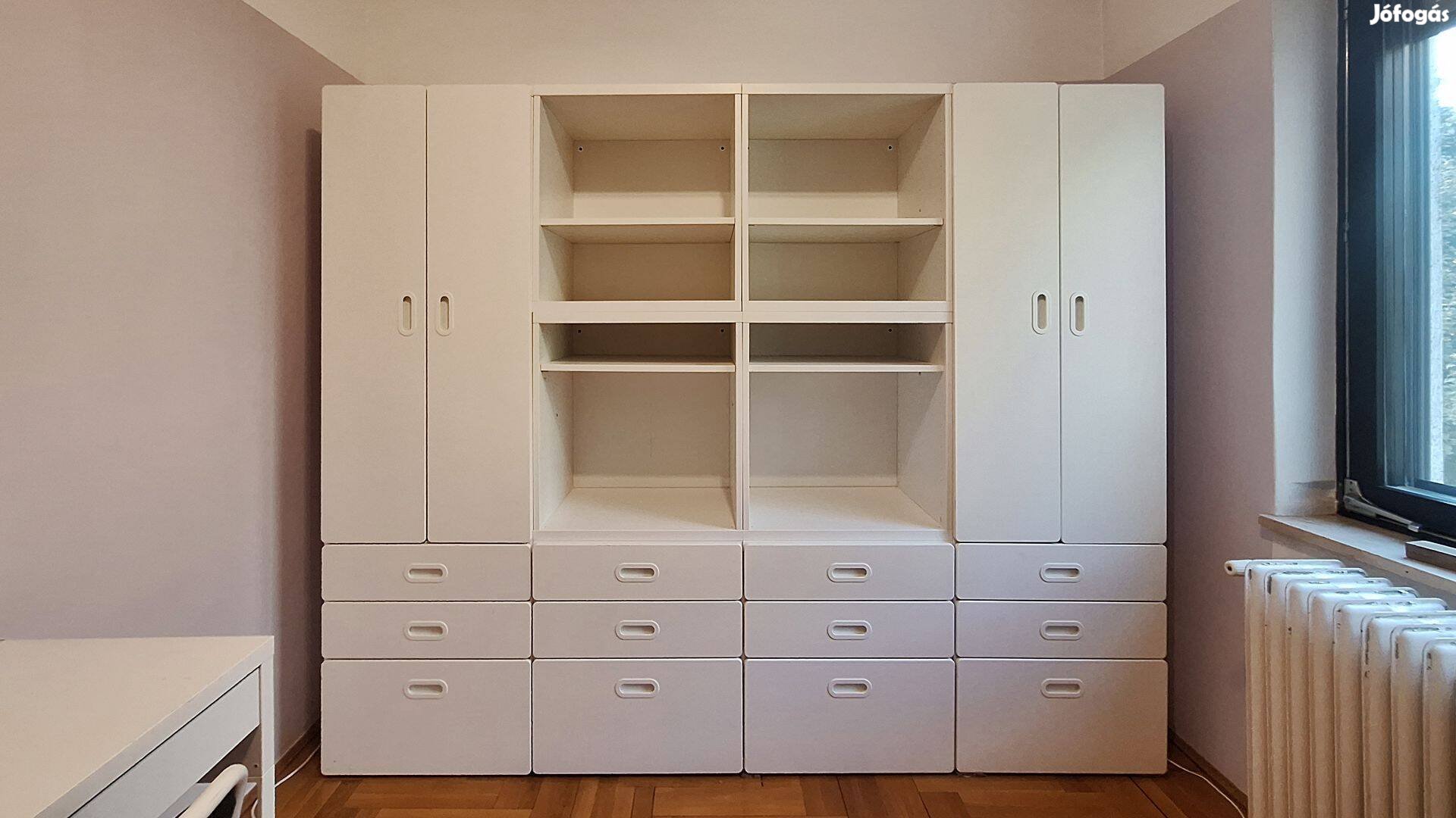 Gyerekszobai gardróbszekrény 240x192x51cm - IKEA