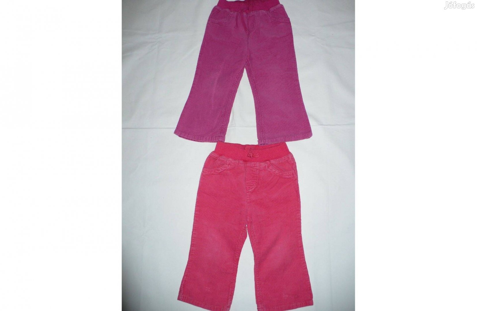 Gyermek bársony nadrágok, 1-2 évesre