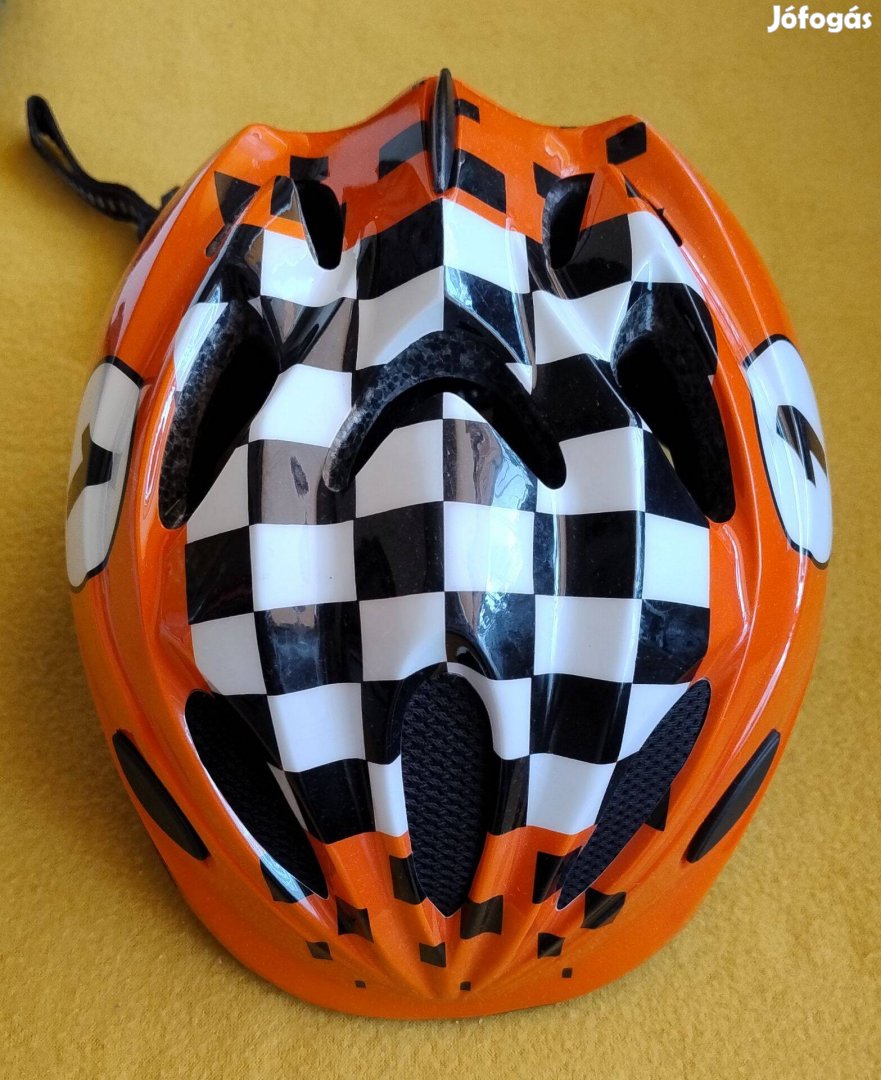 Gyermek biciklis bukósisak - piros