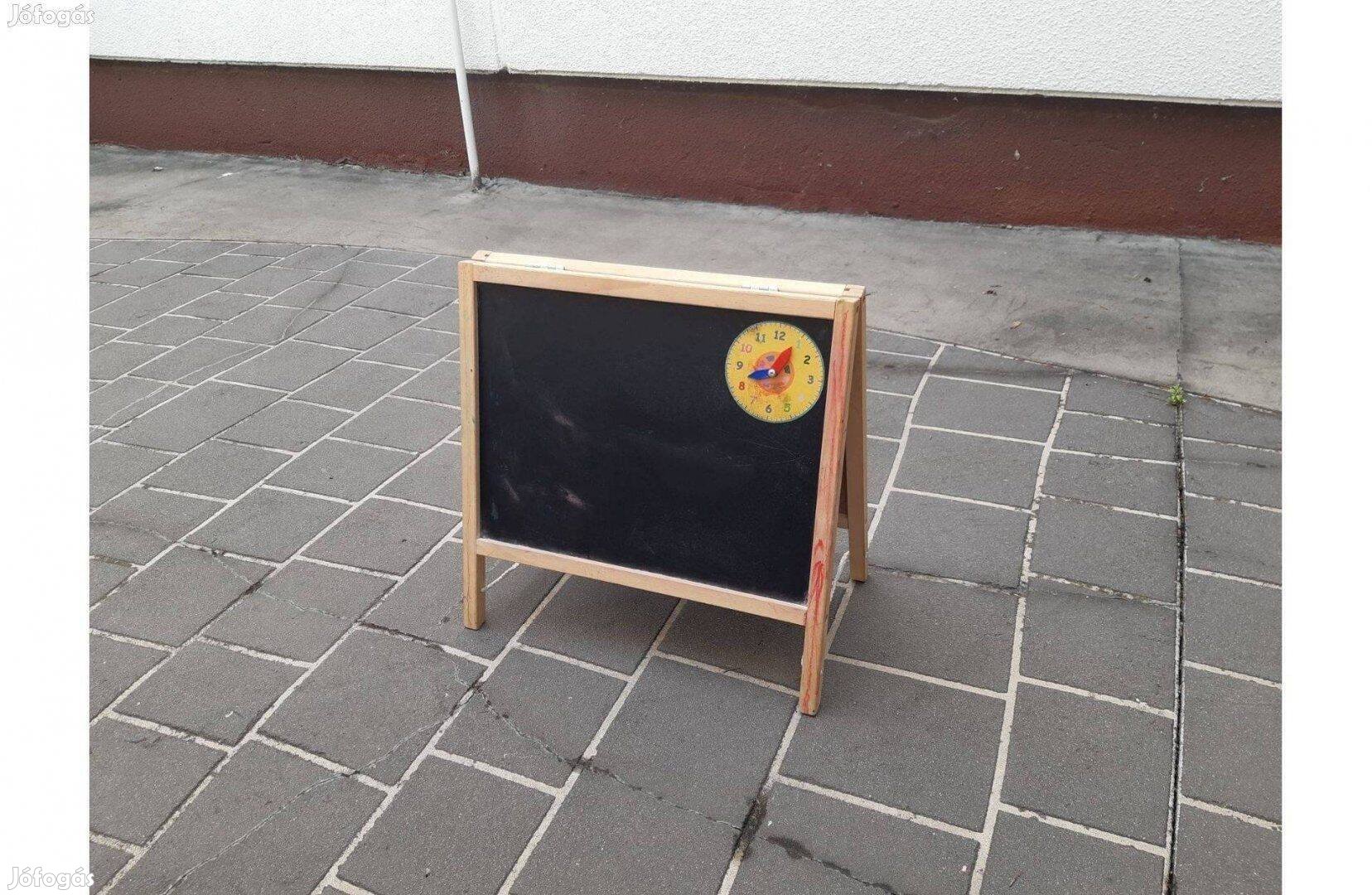 Gyermek fa mágnes- és rajztábla 2000 forintért eladó