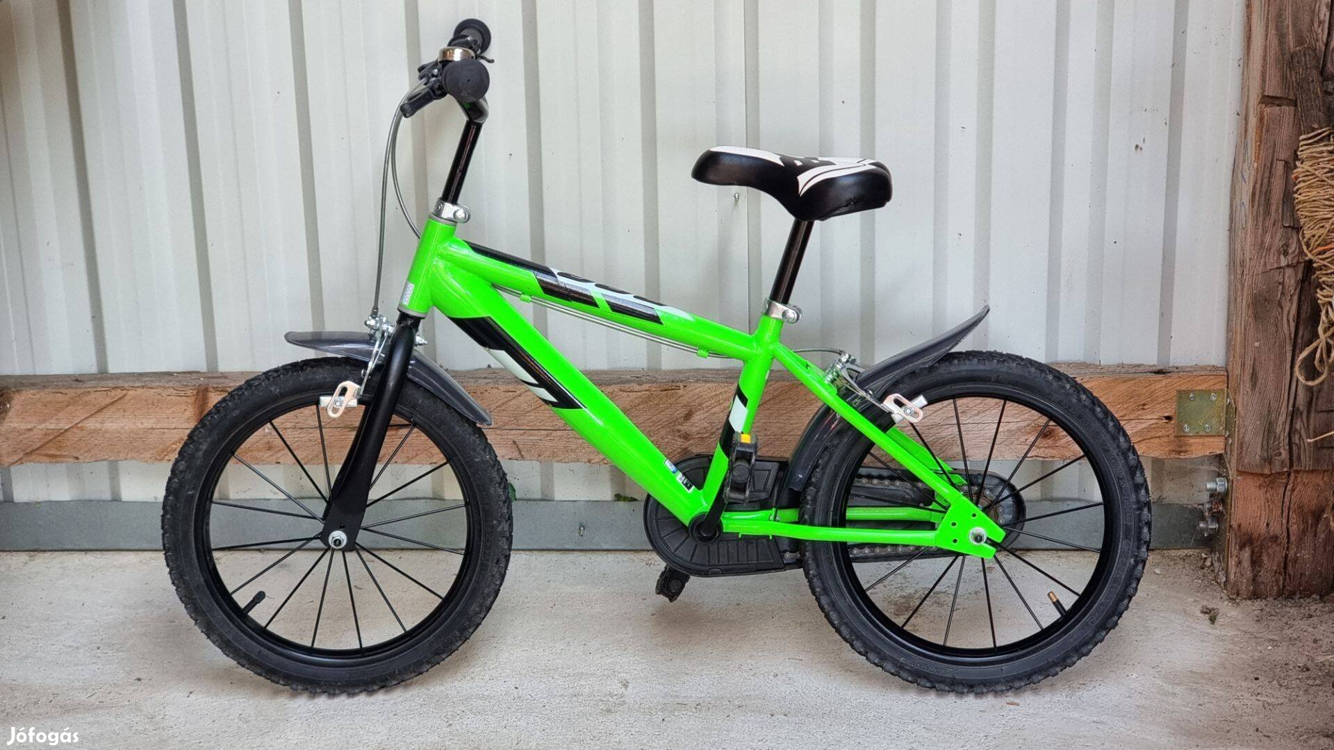 Gyermek kerékpár 16"-os (Dinobikes), újszerű állapotban eladó