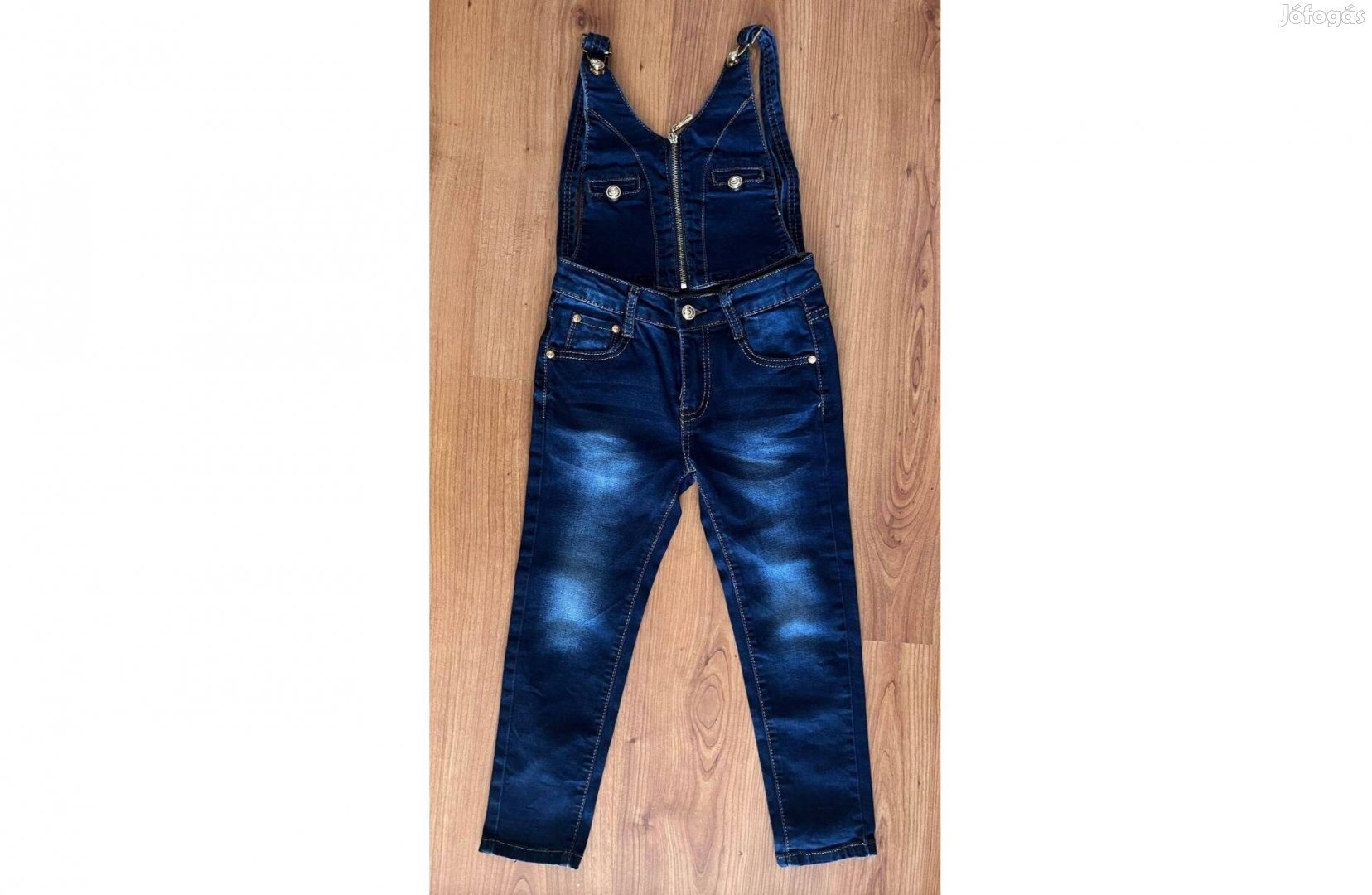 Gyermek kertésznadrág, 110-es, Új, a felső rész legombolható