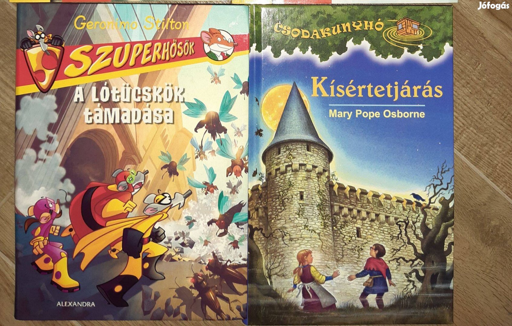 Gyermek könyvek: Geronimo Stilton, Kisértetjárás