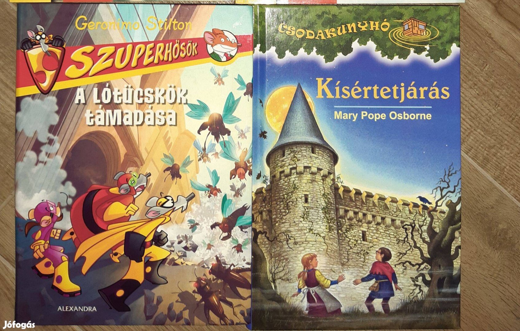 Gyermek könyvek: Geronimo Stilton, Kisértetjárás