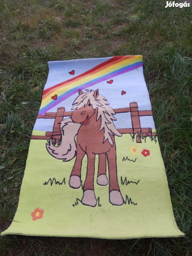 Gyermek lovas játszó szőnyeg