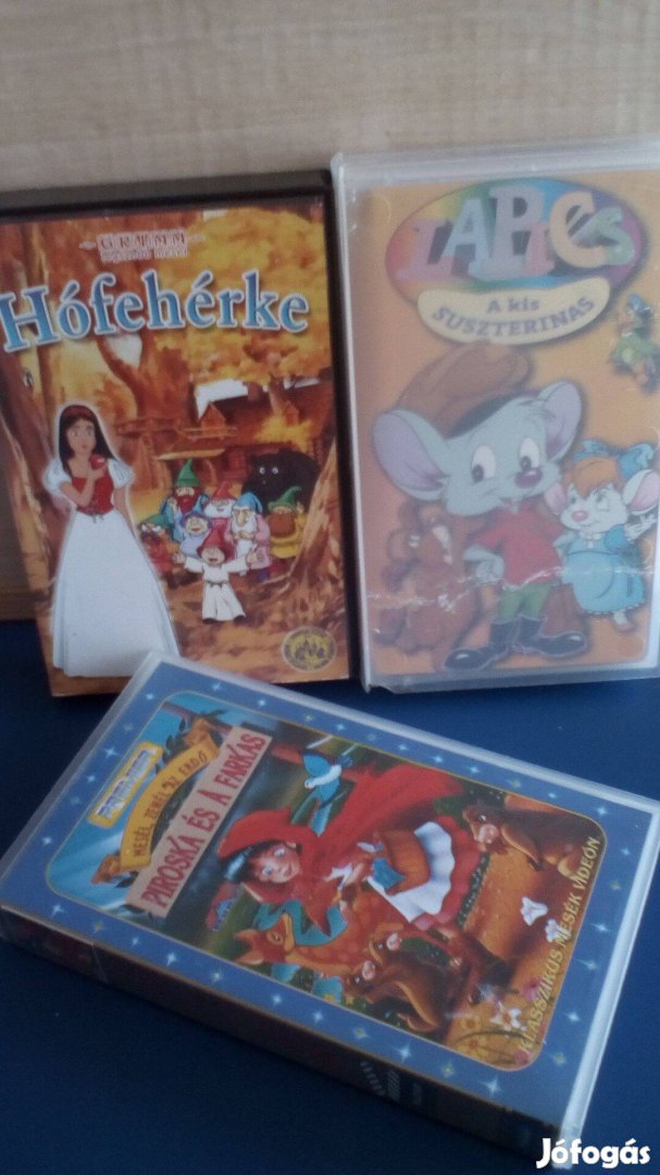 Gyermek mese VHS Kazetták