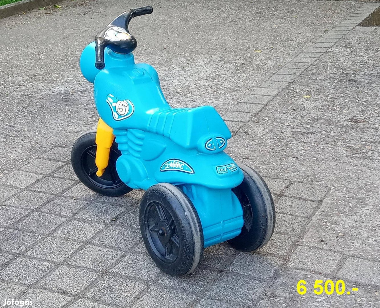Gyermek motor, kék, 70 cm