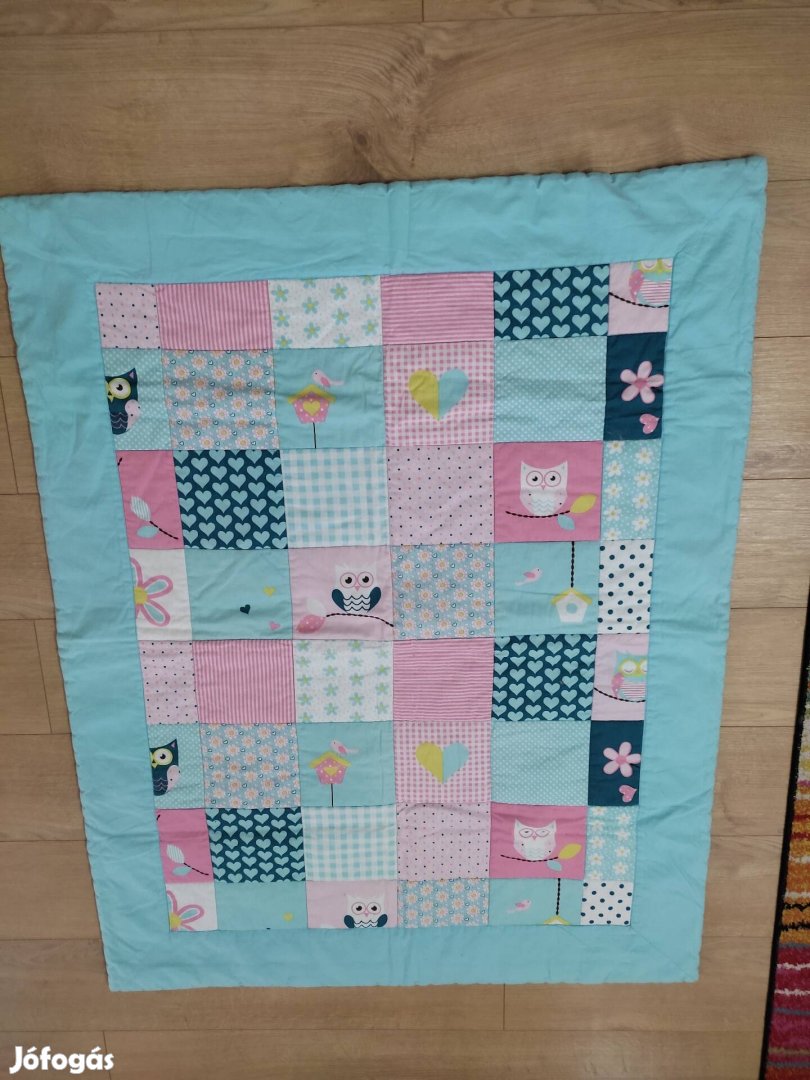 Gyermek patchwork mintas takaró