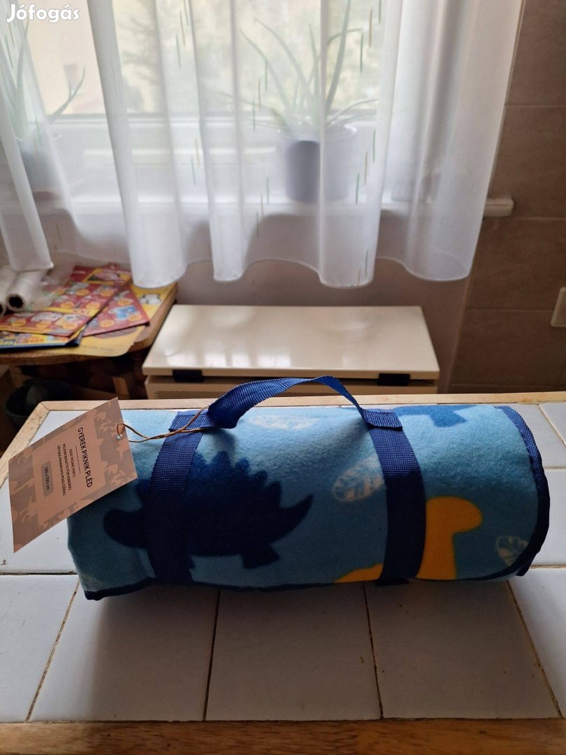 Gyermek piknik pléd 120x150cm Új