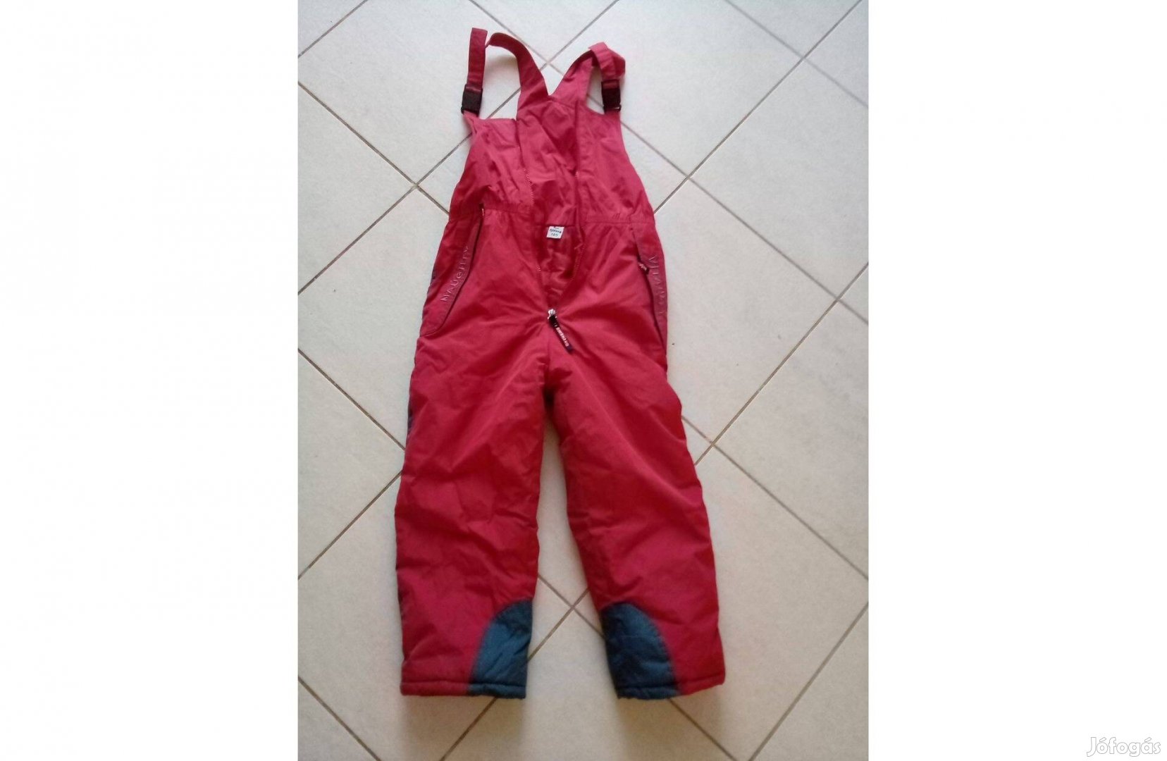 Gyermek sínadrág eladó piros, 140cm méret