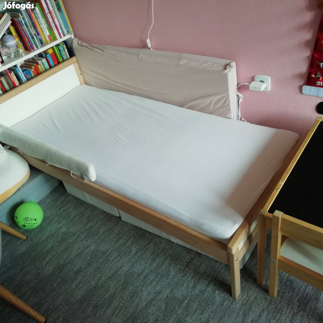 Gyermekágy Sniglar ágykeret kokusz matraccal