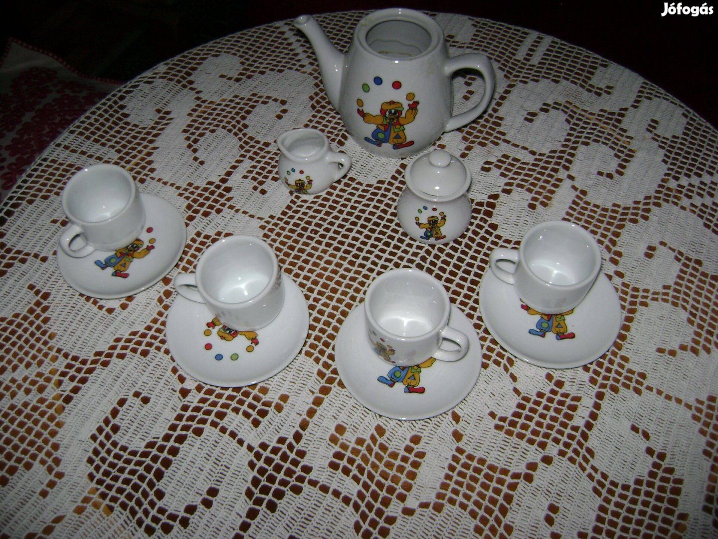 Gyermekjáték. Porcelán játékkészlet