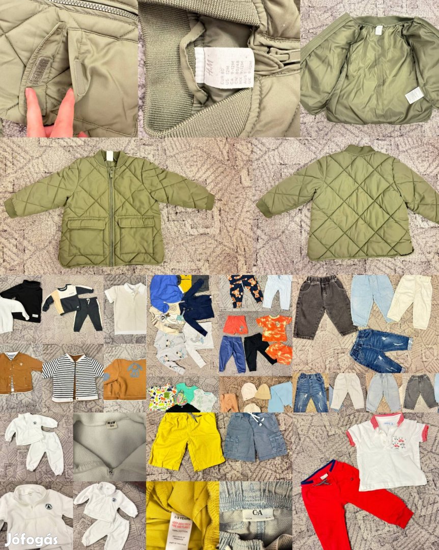 Gyermekruházat méret 80, 86, 92