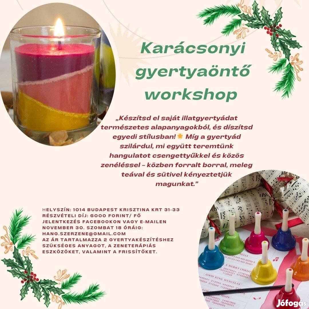 Gyertyaöntő workshop