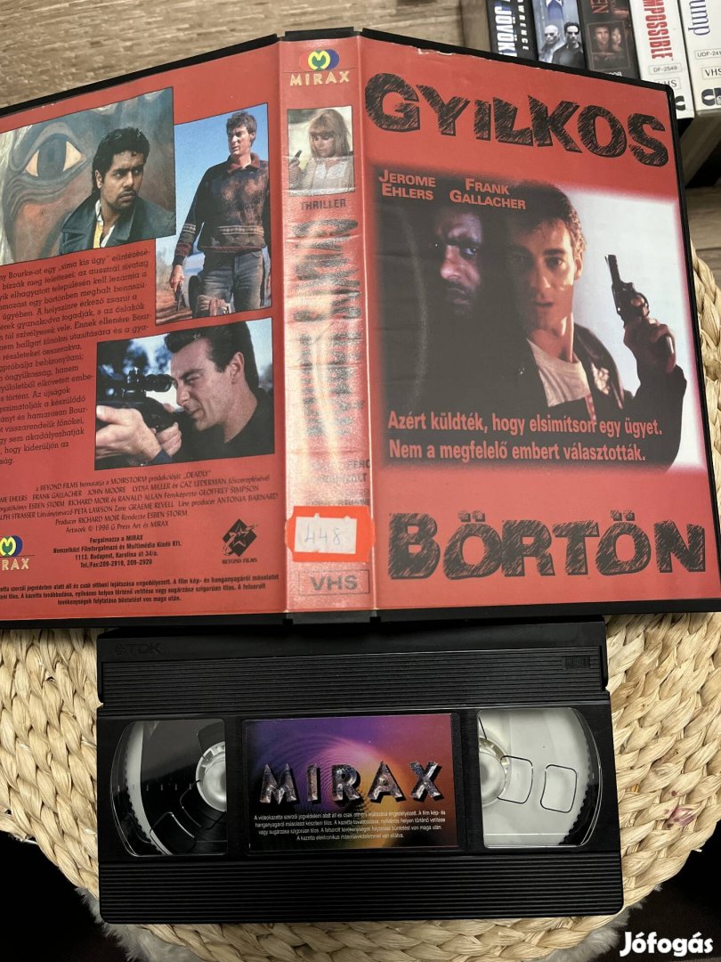 Gyilkos börtön vhs