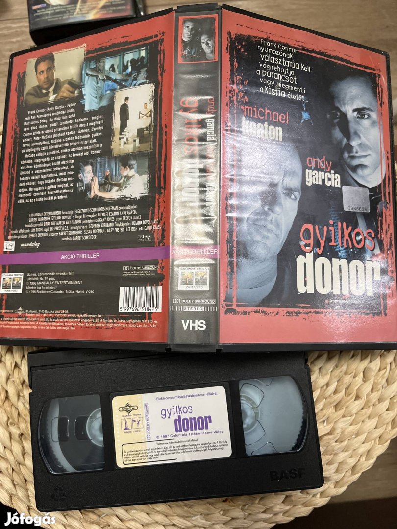 Gyilkos donor vhs