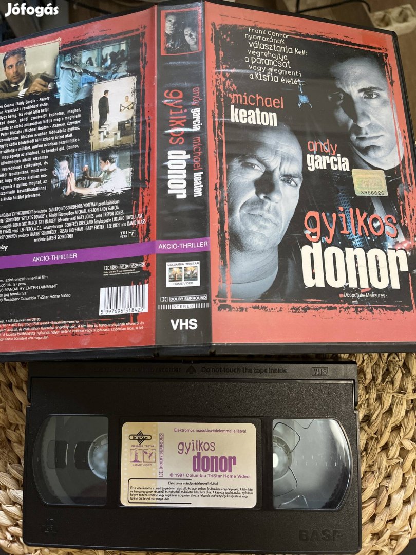 Gyilkos donor vhs