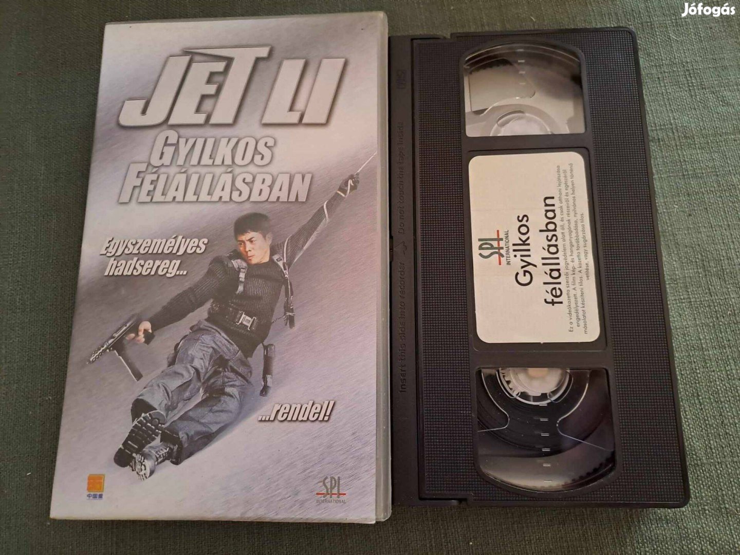 Gyilkos félállásban VHS - Főszerepben Jet Li